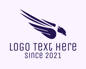 Violet Flying Eagle logo
