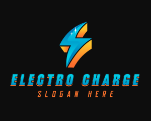 Power Electrical Bolt logo design