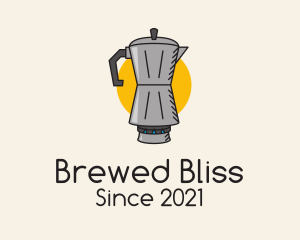 Coffee Carafe Percolator logo design