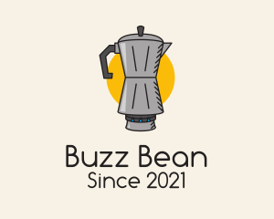 Coffee Carafe Percolator logo design