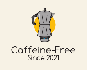 Coffee Carafe Percolator logo design