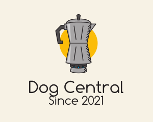 Coffee Carafe Percolator logo design