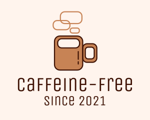 Brown Coffee Mug  logo design