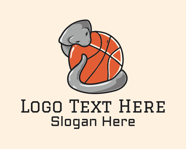Basketball Training logo example 3