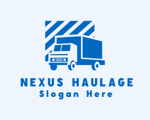 Delivery Truck Transportation logo