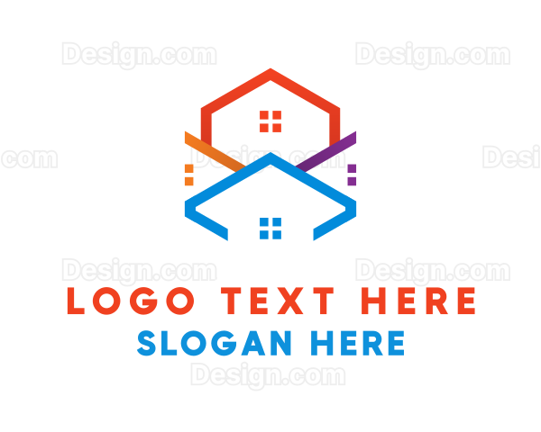 Realty House Hexagon Logo