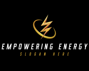 Lightning Electric Bolt logo design