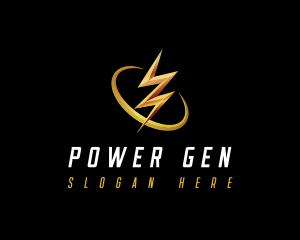 Lightning Electric Bolt logo