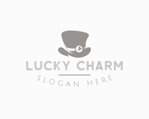 Fancy Leprechaun Hat  logo design