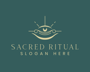 Spiritual Astral Eye logo design