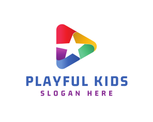 Star Media Player logo design