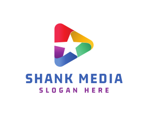 Star Media Player logo design