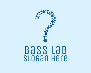 Molecule Question Science  logo design