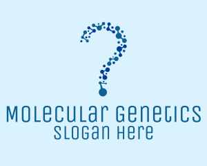 Molecule Question Science  logo design