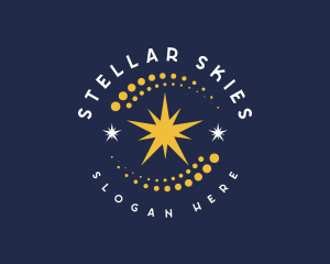 Cosmic Star Astrology logo design