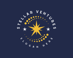 Cosmic Star Astrology logo design