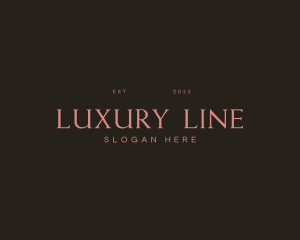 Professional Luxury Business logo design