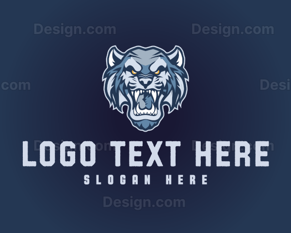 Sabertooth Sport Team Mascot Logo