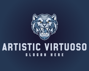 Sabertooth Sport Team Mascot logo design