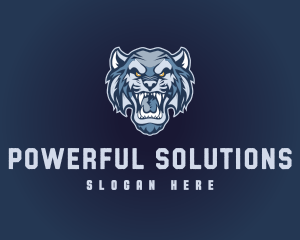 Sabertooth Sport Team Mascot logo design