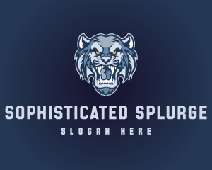 Sabertooth Sport Team Mascot logo design