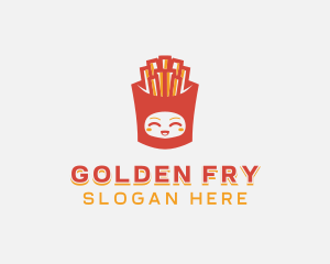 Fries Snack Diner logo design