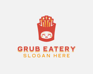 Fries Snack Diner logo design