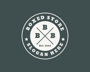 Hipster Fashion Boutique Studio logo design