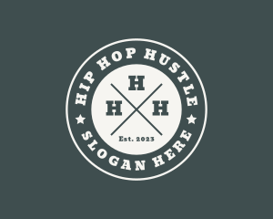 Hipster Fashion Boutique Studio logo design