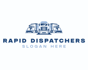 Trucking Delivery Dispatch logo design