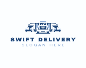 Trucking Delivery Dispatch logo design