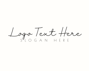 Generic Handwritten Cursive  logo