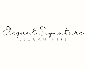 Generic Handwritten Cursive  logo design