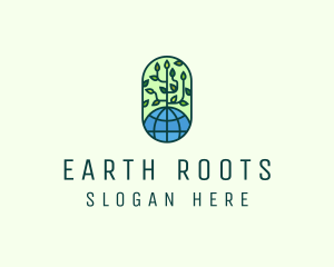 Global Eco Nature Conservation logo design