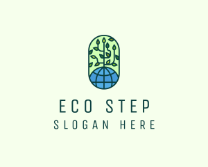 Global Eco Nature Conservation logo design