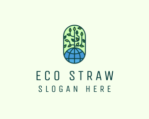 Global Eco Nature Conservation logo design