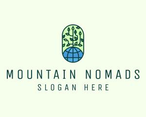 Global Eco Nature Conservation logo design