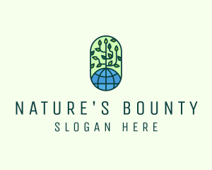 Global Eco Nature Conservation logo design