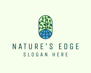 Global Eco Nature Conservation logo design