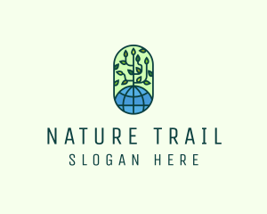 Global Eco Nature Conservation logo design