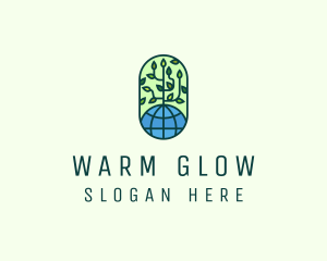 Global Eco Nature Conservation logo design