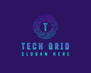 Cyber Tech IT logo design