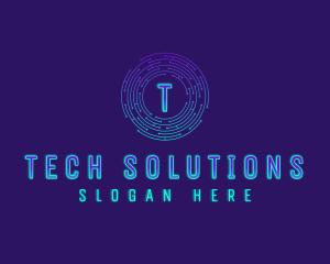 Cyber Tech IT logo design