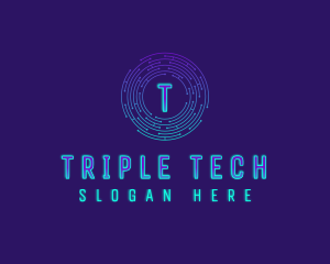 Cyber Tech IT logo design