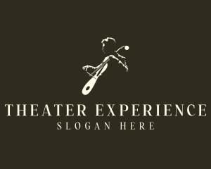 Cello Orchestra Musician logo