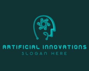 Artificial Intelligence Developer logo design