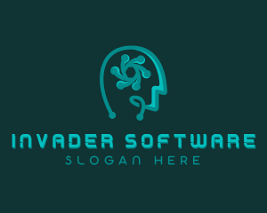 Artificial Intelligence Developer logo design