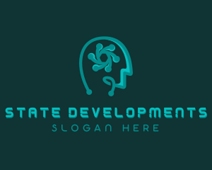 Artificial Intelligence Developer logo design