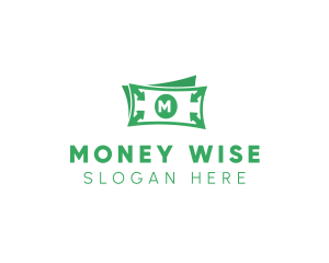 Money Bill Arrow logo design