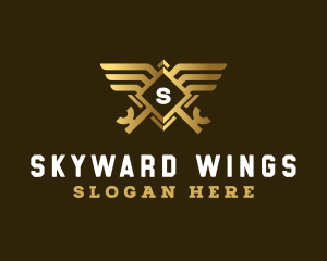 Deluxe Key Wings logo design